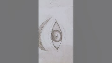 Easiest Eyelashes Drawing Tutorial / Easy Eyelashes drawing #beautiful #easy #eyelashes #drawing