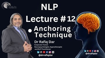 NLP Lecture- 12 l Anchoring Technique l Dr Rafiq Dar