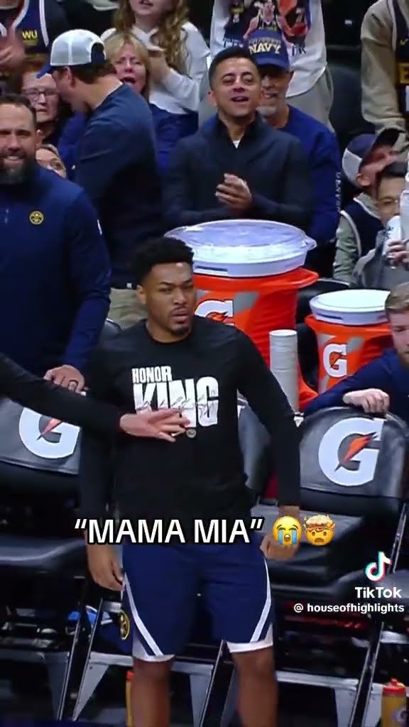 “MAMA MIA” #hoodnews #christianbraun #NBA #basketball #sports #dunk #viralvideo #omg #how #wow #wtf