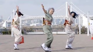 60歳ダンサー、キレッキレの「お米ダンス」／JA全農PR映像「NO RICE NO LIFE」