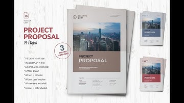Project Proposal Brochure Template | Creative Market