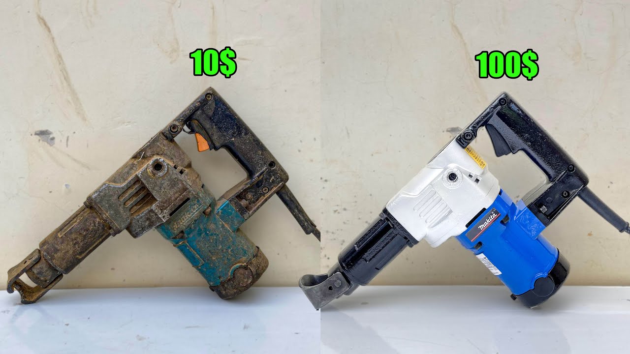 Restoration Makita gammer drill bought for $10