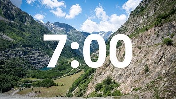 7 Minute Countdown Timer With Alarm (Simple Beep)