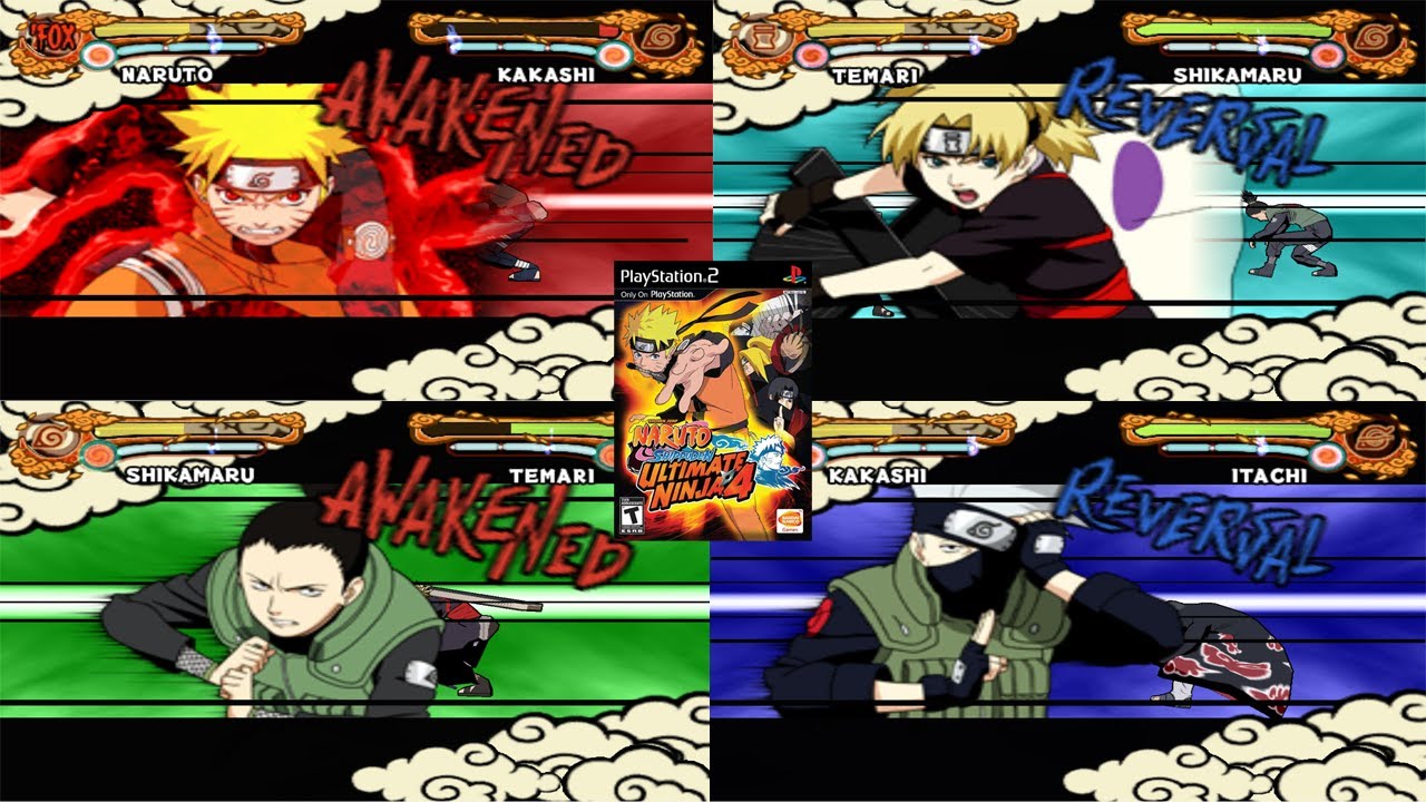 All Reversal and Awakened Jutsu Naruto Shippuden Ultimate Ninja 4 part 2 #narutoshippuden