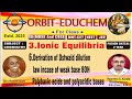 Class12+MHT-CET+NEET+JEE 6.Ionic Equilibria L:-6                                               