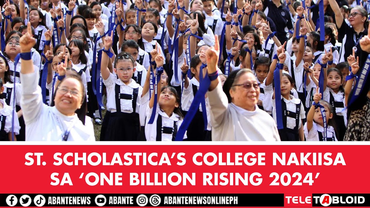 St. Scholastica’s College nakiisa sa ‘One Billion Rising 2024’