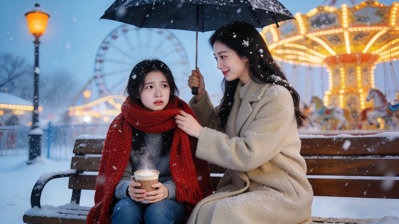 Cô bé bị vứt ở khu vui chơi, tiểu thư nhà giàu ra tay giúp đỡ! Lý do khiến tất cả bất ngờ!