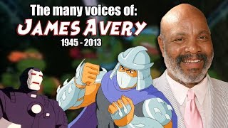 Many Voices of James Avery (Animated Tribute - Teenage Mutant Ninja Turtles - Shredder)