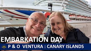 P & O VENTURA |EMBARKATION DAY | CANARIES CRUISE
Also see https://youtu.be/eWzmnT_ISJ0
We are off again on our travels, this time on the P&O Ventura around the Canary Islands stopping off at Cadiz and Lisbon on the way back.
Today is embarkation day as we get reunited with the ship after 15 years.
We hope you will join us as we see how things on Ventura have changed, so stayed tuned as we have lots to share with you! P & O VENTURA |EMBARKATION DAY | CANARIES CRUISE