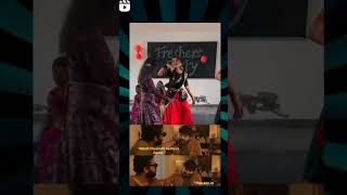 Dance in class on occasion of college Freshers Day 