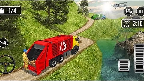 Offroad Garbage Truck 2018 : Dump Truck Driving Games - Android Gameplay HD