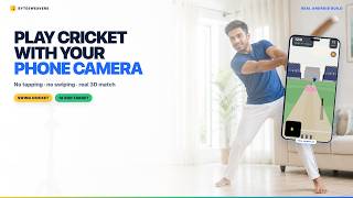 How to Play Cricket With Your Phone Camera | Swing Cricket Android Demo screenshot 2