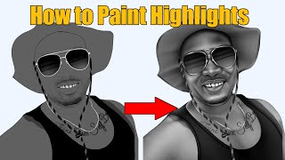 How to Paint Highlights (digital painting) screenshot 5