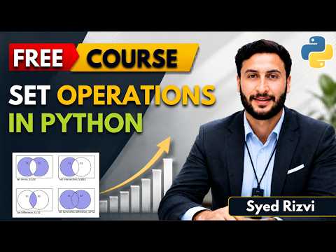 Set Operations in Python | Python Set Operations | Python Tutorial | Python for Beginners | Python