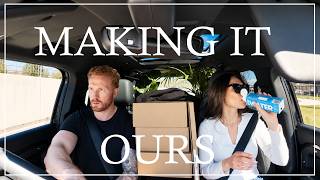 MAKING OUR RENTAL FEEL LIKE HOME | IKEA, COURTYARD PRIVACY & DINING ROOM UPDATES | jessica m rusk