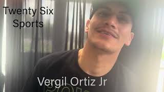 “He’s trying to intimidate me, I could give a shit” Vergil Ortiz on Dulorme #Boxing #goldenboy