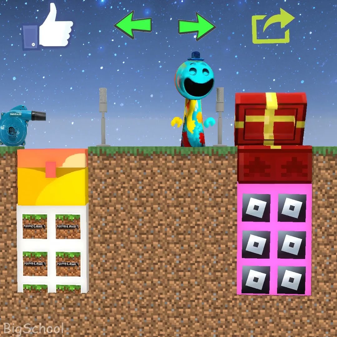 Should Doey choose Roblox or Minecraft? ?