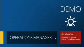 MMS 2012 Experience the Ultimate in Desktop Support with Operations Manager