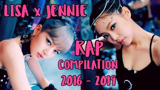 [2016-2019] BLACKPINK LISA & JENNIE RAP COMPILATION