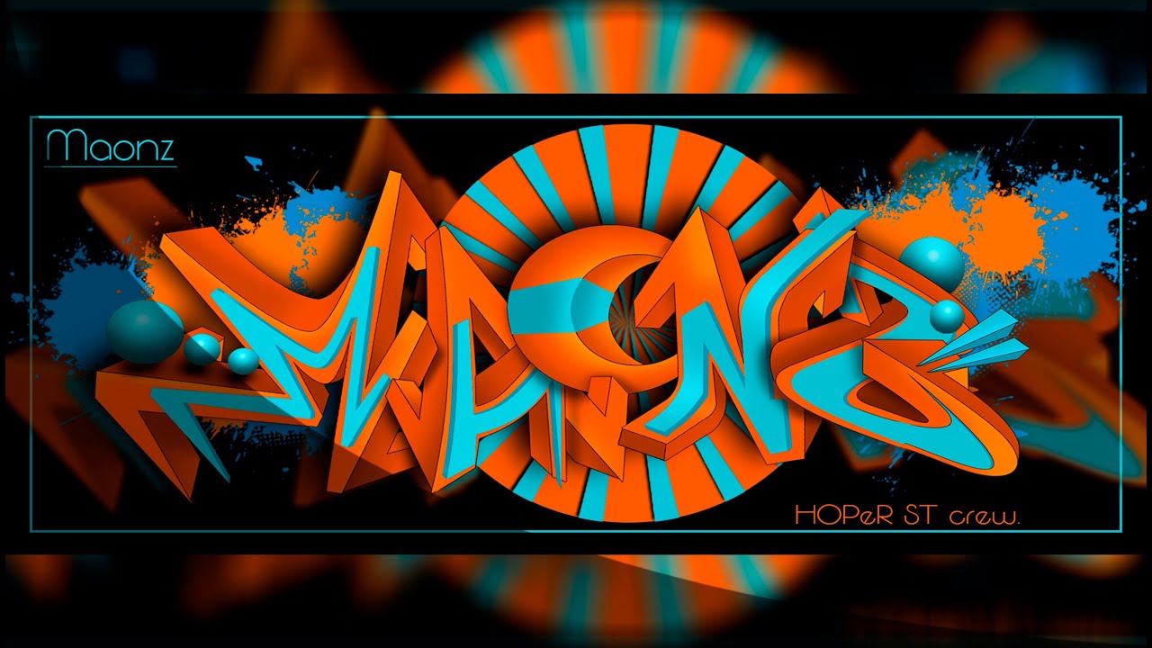 Graffiti en photoshop | Maonz HD 