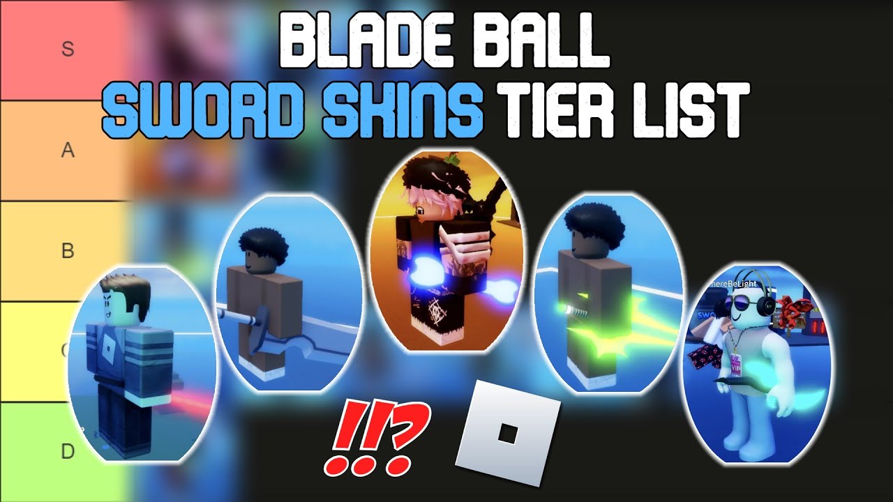 Blade Ball Sword Skins Tier List – Best Weapon Skins! - Try Hard Guides