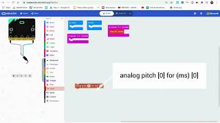 programming musical notes in microbit