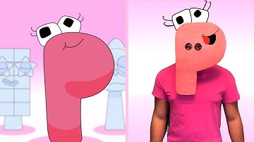 OC P (Alphabet Lore) Sprunki Phase 4 Incredibox in Real life. ❤️ #sprunki #incrediboxsprunki