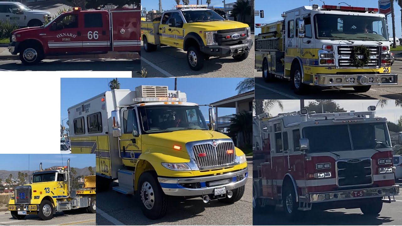 Vcfd Rigs January Compilation— ALL Response Videos! Fire Trucks, Police, VCFD ...