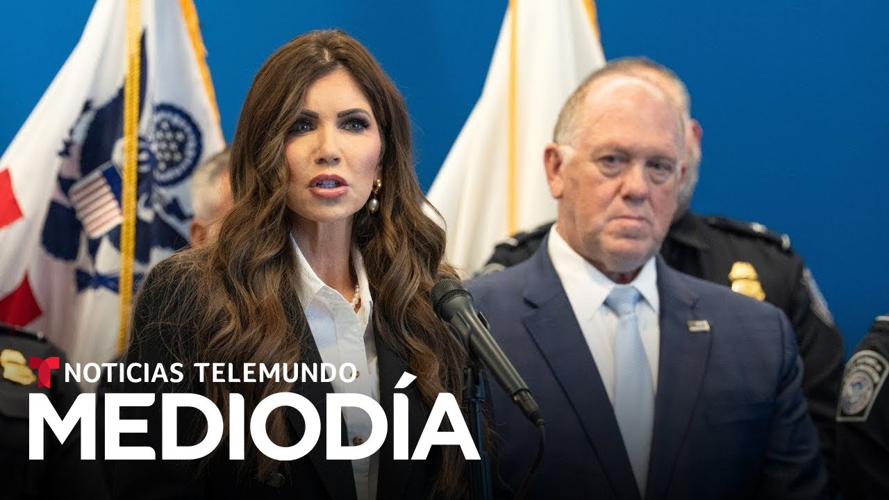 Noem culpa a Nueva York como ciudad santuario por el agente fronterizo baleado | Noticias Telemundo
