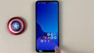 How to enable/disable the pull-down gesture icon on Realme C15 Android 11