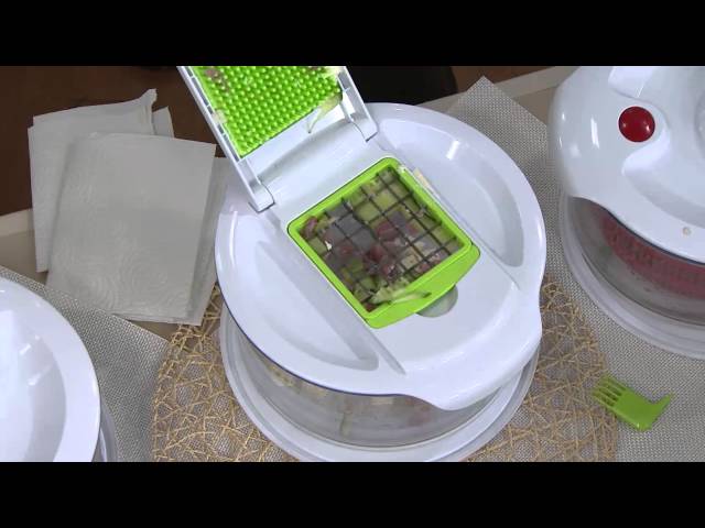 Prepology Combination Dicer and Salad Spinner with Stacey Stauffer 