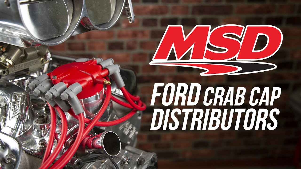 MSD Ford Crab Cap Distributors