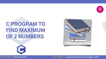 c program to find maximum between two numbers