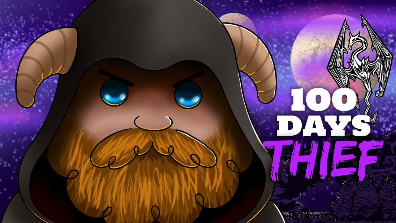 I Spent 100 Days In Skyrim Legendary Difficulty Becoming A Master Thief ...