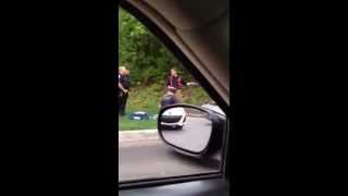 Noemie Dufresne Frappe Un Cycliste