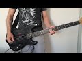 Guns N Roses - live in let die (bass cover)