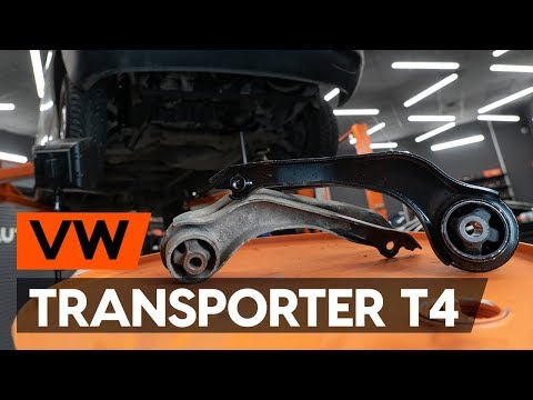 How to change engine mount / motor mount on VW TRANSPORTER 4 (T4) [TUTORIAL AUTODOC]