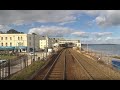 A Drivers Eye view from Paignton to Exeter St Davids along the very scenic Devon Sea Wall