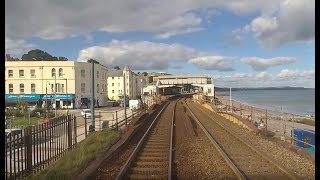 A Drivers Eye view from Paignton to Exeter St Davids along the very scenic Devon Sea Wall