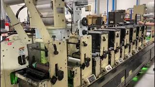 1996 Mark Andy Inc 2200-10E Flexographic Label Press