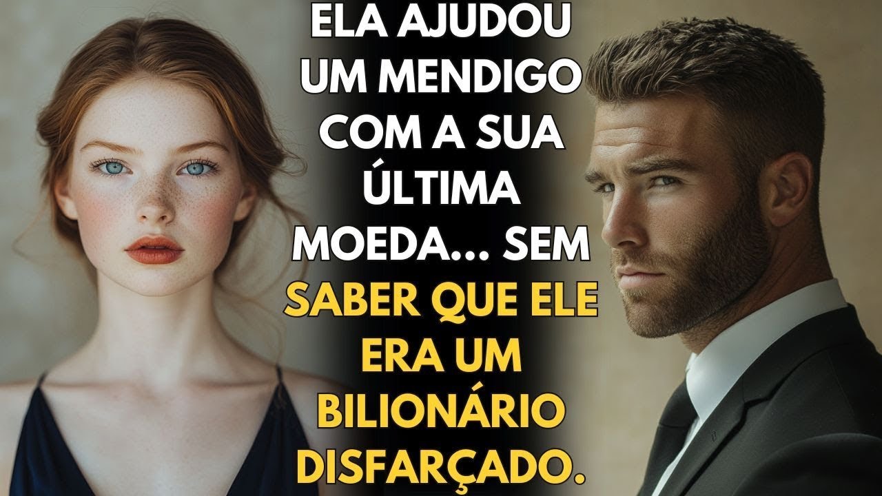 Ela ajudou um mendigo com a sua última moeda… Sem saber que ele era um bilionário disfarçado