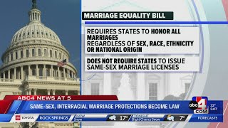 Same-Sex Interracial Marriage Protections Become Law