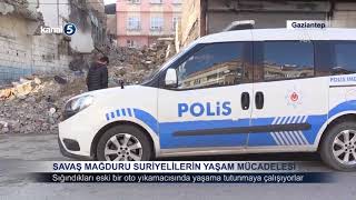 Savaş Mağduru Suri̇yeli̇leri̇n Yaşam Mücadelesi̇