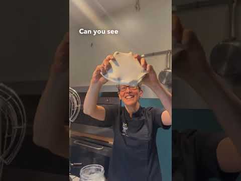 Using the window pane test on baguette dough