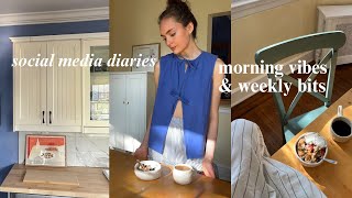 social media diaries | a work week in my life, realistic vlog