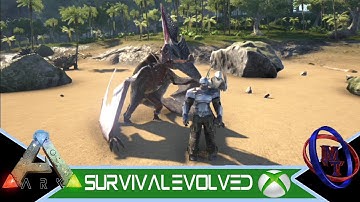 Ark Survival Evolved Xbox One "Perfect Tame 150 Pteranodon" Ep 23 (The Center)