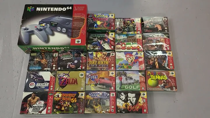 N64 games & console priced/cleaned and just put on the shelves this morning.