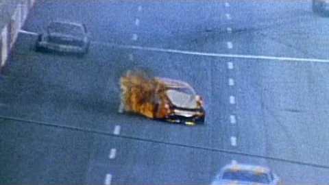 Ralph Jones Crash Darlington 1977. Official Footage.