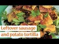 Leftover one pan sausage and potato tortilla | Recipe | Sainsbury&#39;s