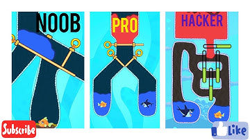 NOOB vs PRO vs HACKER In Save The Fish ! #savethefish #fish #mrgames